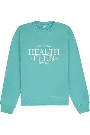 Sporty & Rich Sweat SR Health à design nervuré