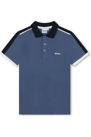 HUGO BOSS Polo à logo imprimé