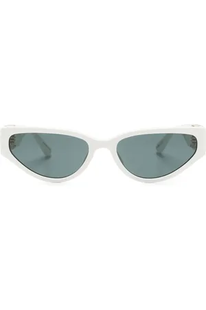 Linda Farrow Lunettes de soleil à monture papillon