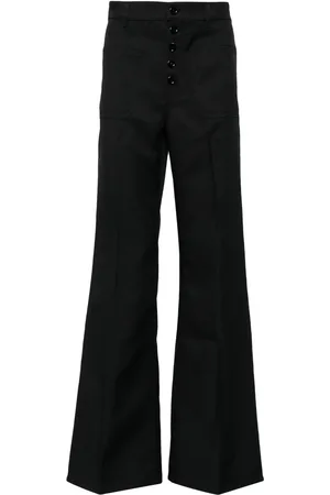 Courrèges Pantalon en serge à coupe ample