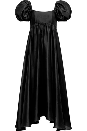 Azeeza Robe Rory mi-longue en soie