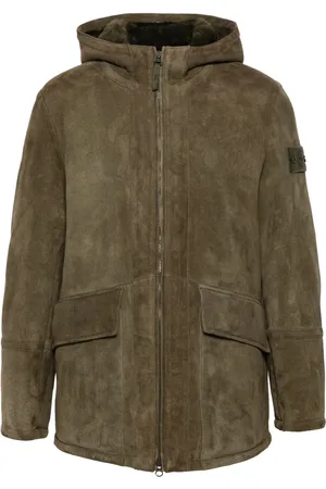 Stone Island Veste matelassée à patch Compass