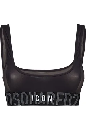 Dsquared2 Soutien-gorge bandeau à motif Icon