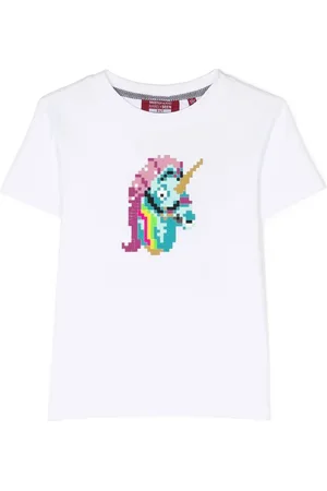 MOSTLY HEARD RARELY SEEN T-shirt Mini Unicorn à slogan imprimé