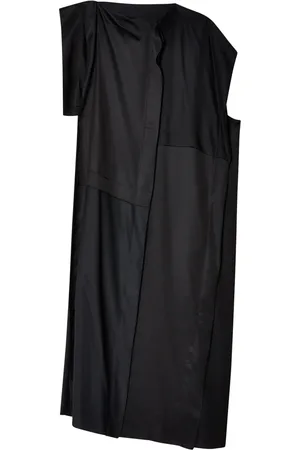 Maison Margiela Robe longue à design asymétrique