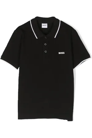 HUGO BOSS Polo à logo embossé