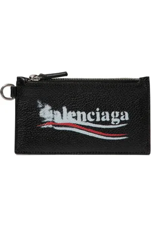 Balenciaga Porte-cartes à logo imprimé