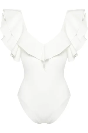 Maygel Coronel Maillot de bain Santa à volants