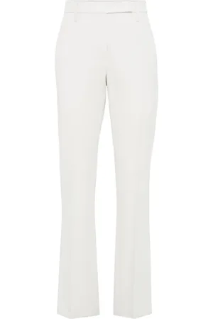 Brunello Cucinelli Pantalon à ornements métalliques