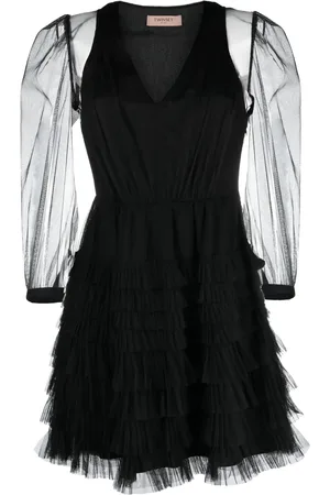 Twin-Set Robe courte à volants