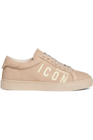 Dsquared2 Baskets en cuir à logo Icon