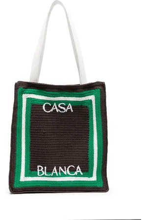 Casablanca Sac cabas à logo brodé