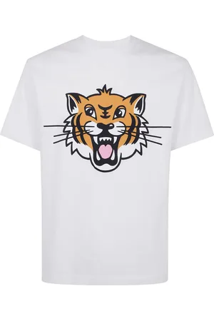 Kenzo T-shirt à imprimé Tiger