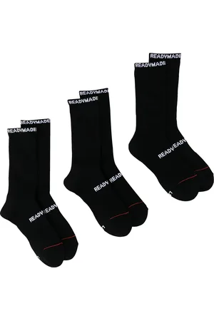 READYMADE Lot de trois paires de chaussettes à logo