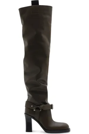 Burberry Cuissardes en cuir 85 mm