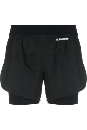 Jil Sander Short superposé à logo imprimé