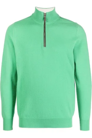 N.PEAL Pull en cachemire à col zippé