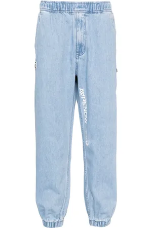 A Bathing Ape Jean à coupe cigarette