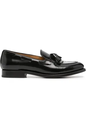Fursac Mocassins en cuir verni