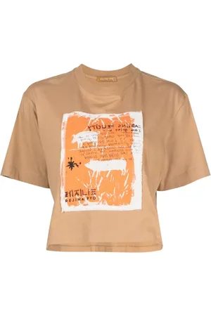 REJINA PYO T-shirt Quinn à imprimé graphique