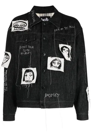 HACULLA Veste en jean Sick Of It All à broderies