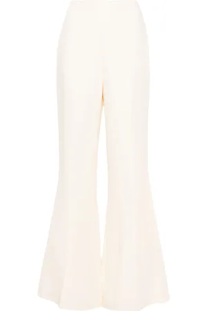 Twin-Set Pantalon évasé à plis marqués
