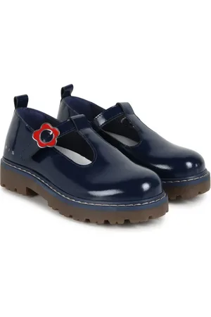 Kenzo Ballerines en cuir à logo imprimé