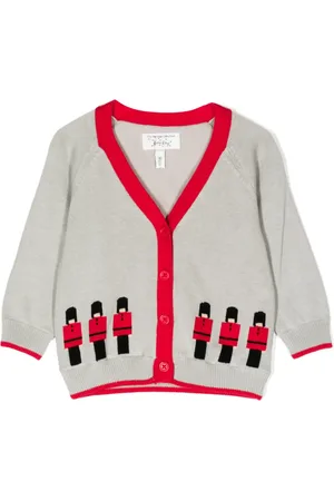 Rachel Riley Cardigan en maille intarsia à col v