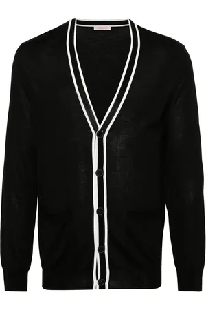 VALENTINO GARAVANI Cardigan à bordures contrastantes