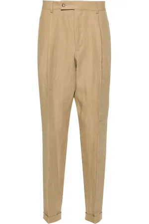 CARUSO Pantalon Arc en lin