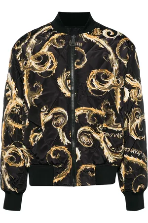 VERSACE Veste bomber réversible à design matelassé