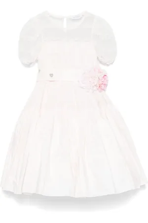MONNALISA Robe à fleurs brodées