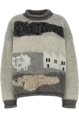 MAGLIANO Pull à logo en maille intarsia