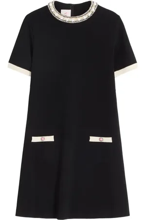 VALENTINO GARAVANI Robe courte à broderies