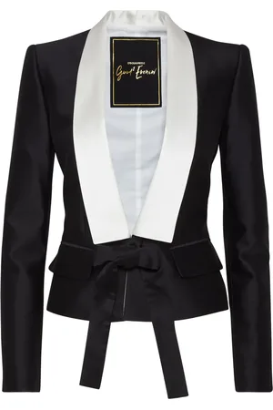 Dsquared2 Veste en coton à détail de nœud