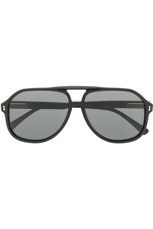 Gucci Lunettes de soleil à monture pilote
