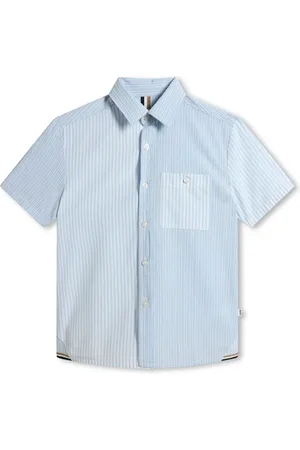 HUGO BOSS Chemise en coton à rayures