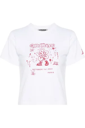 OTTOLINGER T-shirt en coton à logo imprimé