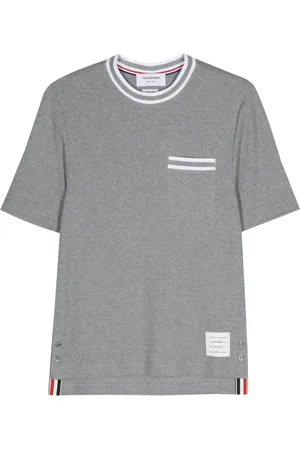 Thom Browne T-shirt en maille pointelle