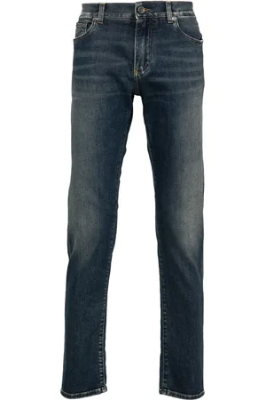 Dolce & Gabbana Jean slim à plaque logo