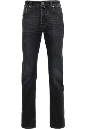 Jacob Cohen Jean à patch logo