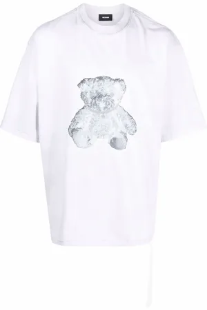 We11 Done T-shirt à imprimé Teddy