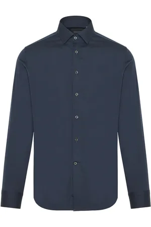 corneliani Chemise à boutonnière sur le devant