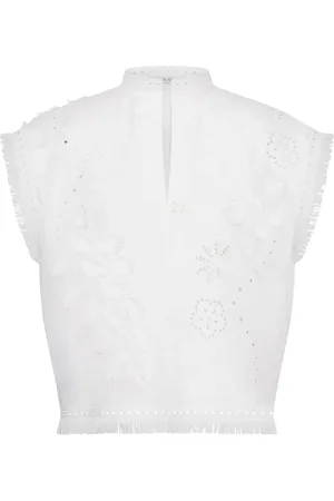 Alberta Ferretti Blouse à design brodé
