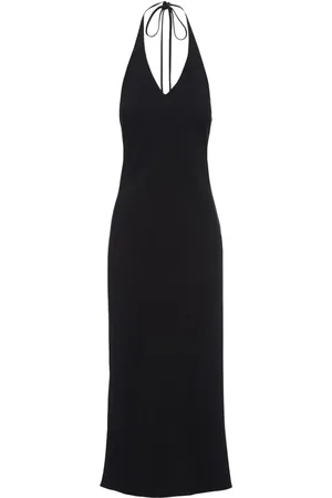 Prada Robe mi-longue à dos nu