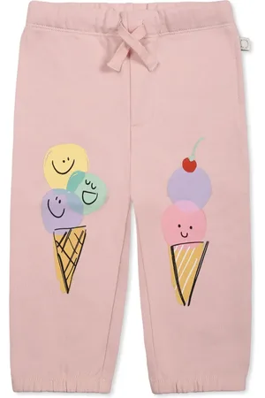 Stella McCartney Pantalon de jogging à imprimé graphique