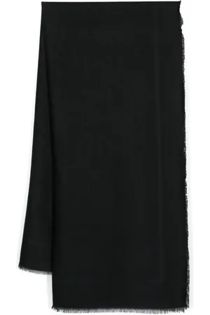 Elisabetta Franchi écharpe frangée à logo en jacquard