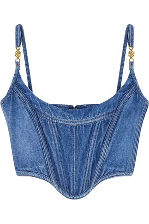 VERSACE Haut-corset à motif Medusa 