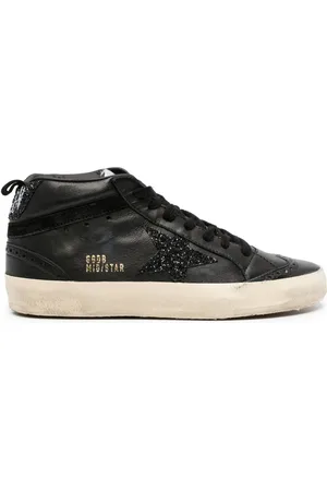 Golden Goose Baskets Mid Star en cuir