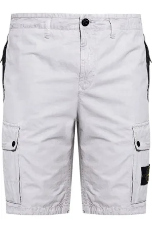 Stone Island Short en coton à poches cargo
